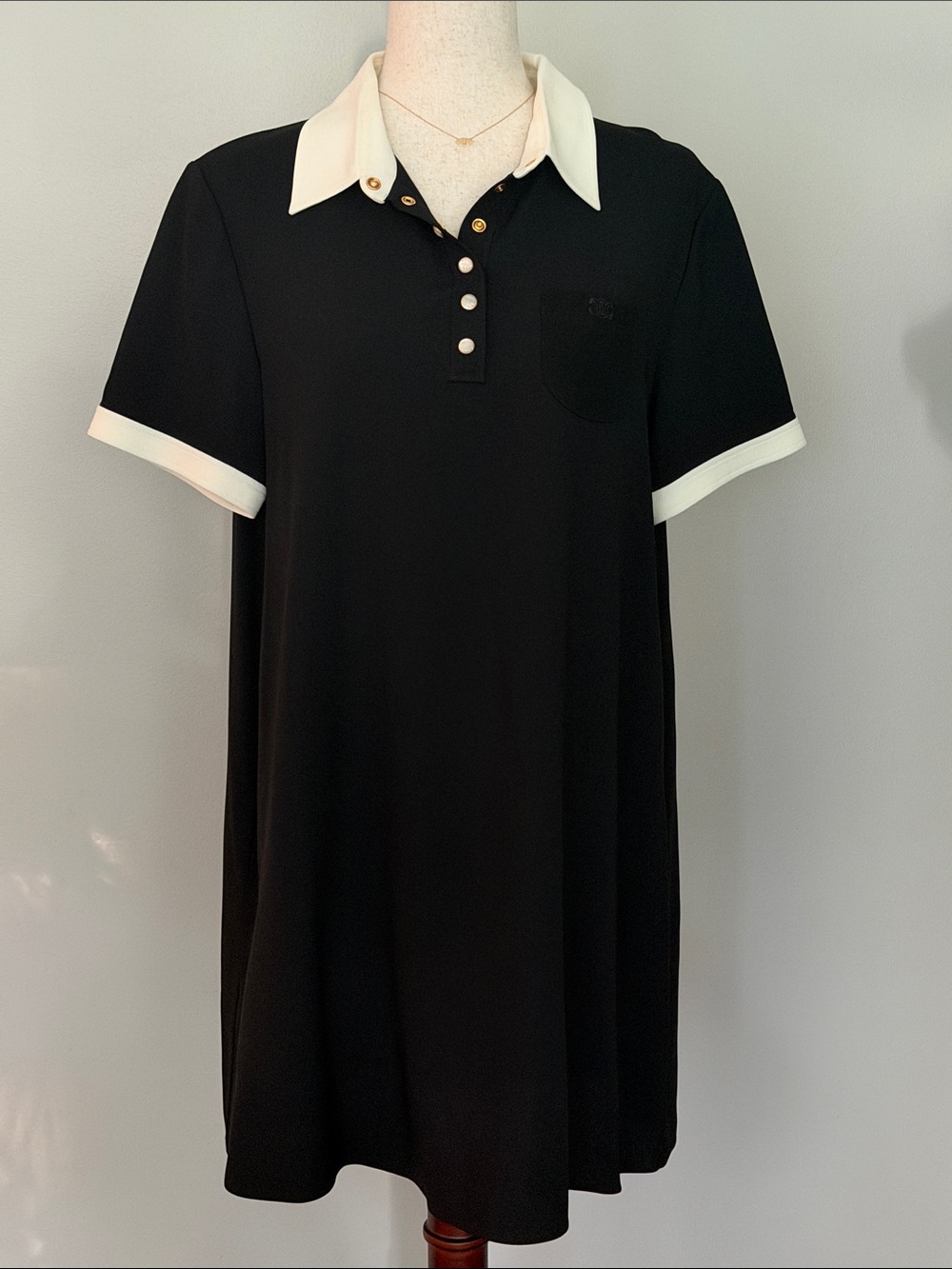 Celine Triomphe Polo Dress NEW NWT